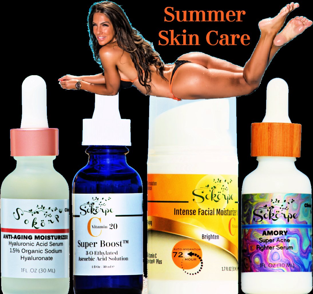 🌞 Summer Skincare with Sokörpe Skin-Care 🌞
Browse here: sokorpe.com 

#SummerSkincare #SokörpeSkinCare #ProtectYourSkin #RepairAndRevive #SummerGlow #RadiantSkin #SkincareEssentials #SunProtection #BeautyInsideOut #GlowingSkin #NourishYourSkin  #Sokorpe #SokorpeSkin