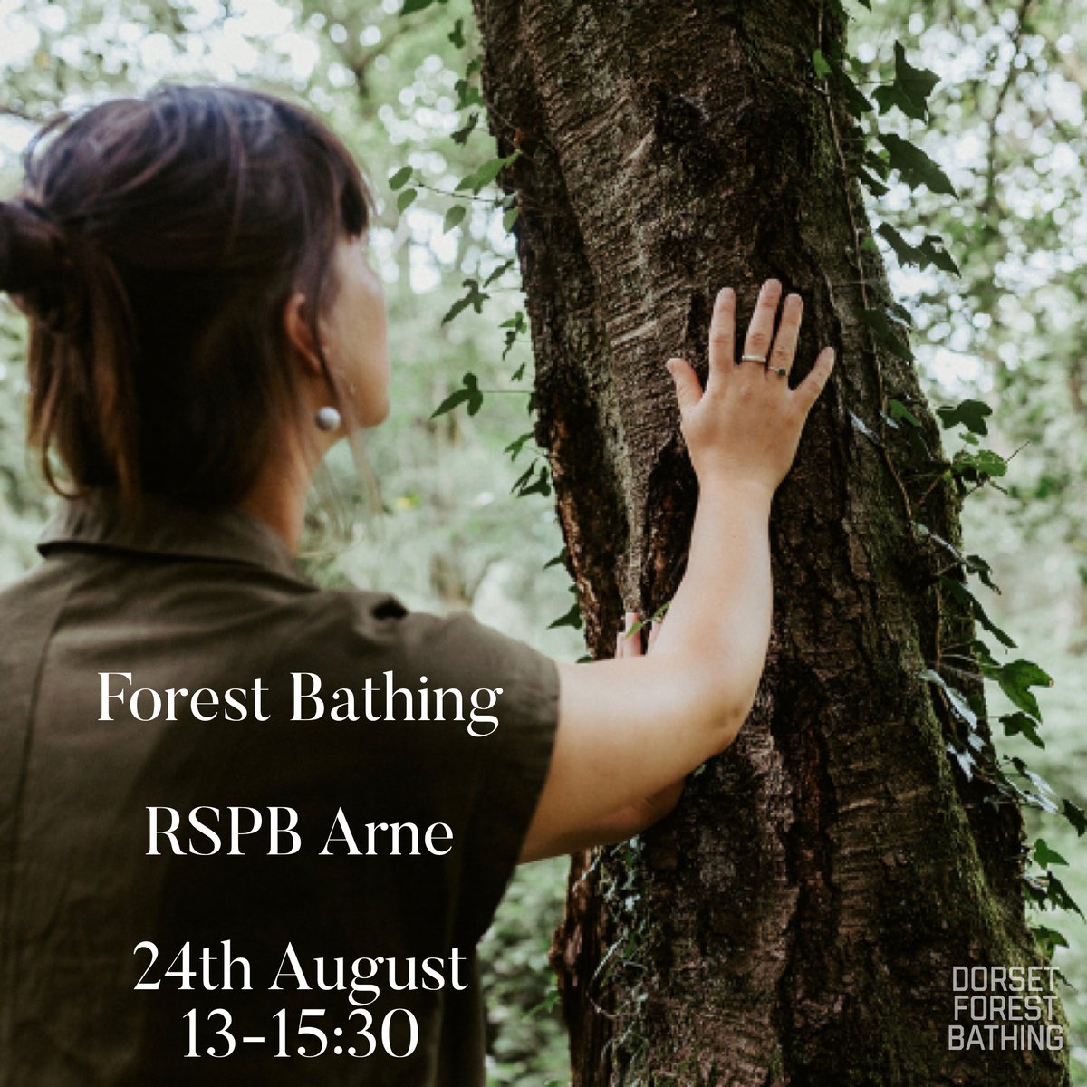 DorsetForest's tweet photo. Want to try Forest bathing? Here are my public events for August @RSPBArne @dorsetevents #forestbathing #natureconnection #mindfulness https://t.co/fbmV9O1mXw