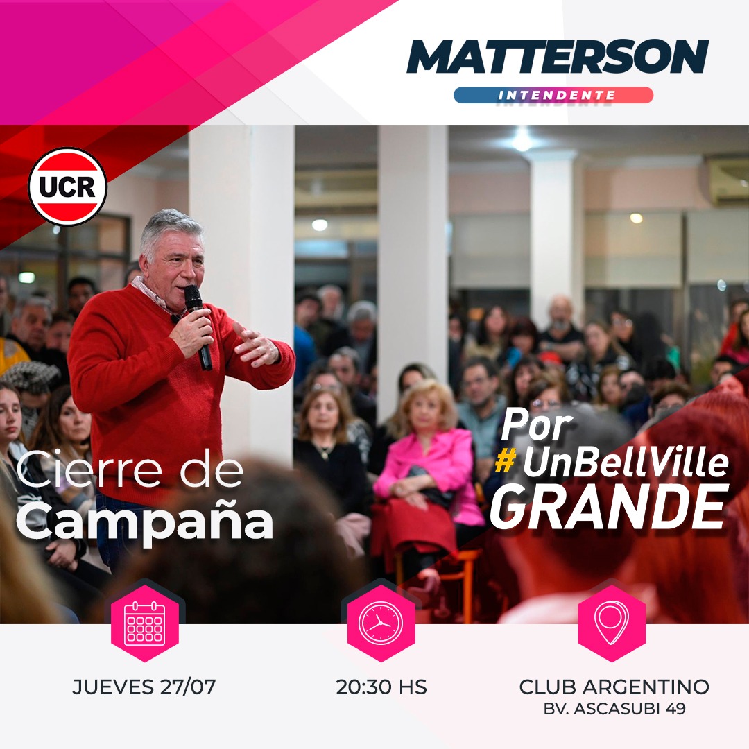 Esta noche, en el club Argentino, nos reunimos para celebrar el enorme esfuerzo realizado para acercar a los bellvillenses nuestra propuesta de gestión. El sueño de una ciudad grande, está cada vez más cerca. Los espero a todos !!
#Porunbellvillegrande #Mattersonintendente