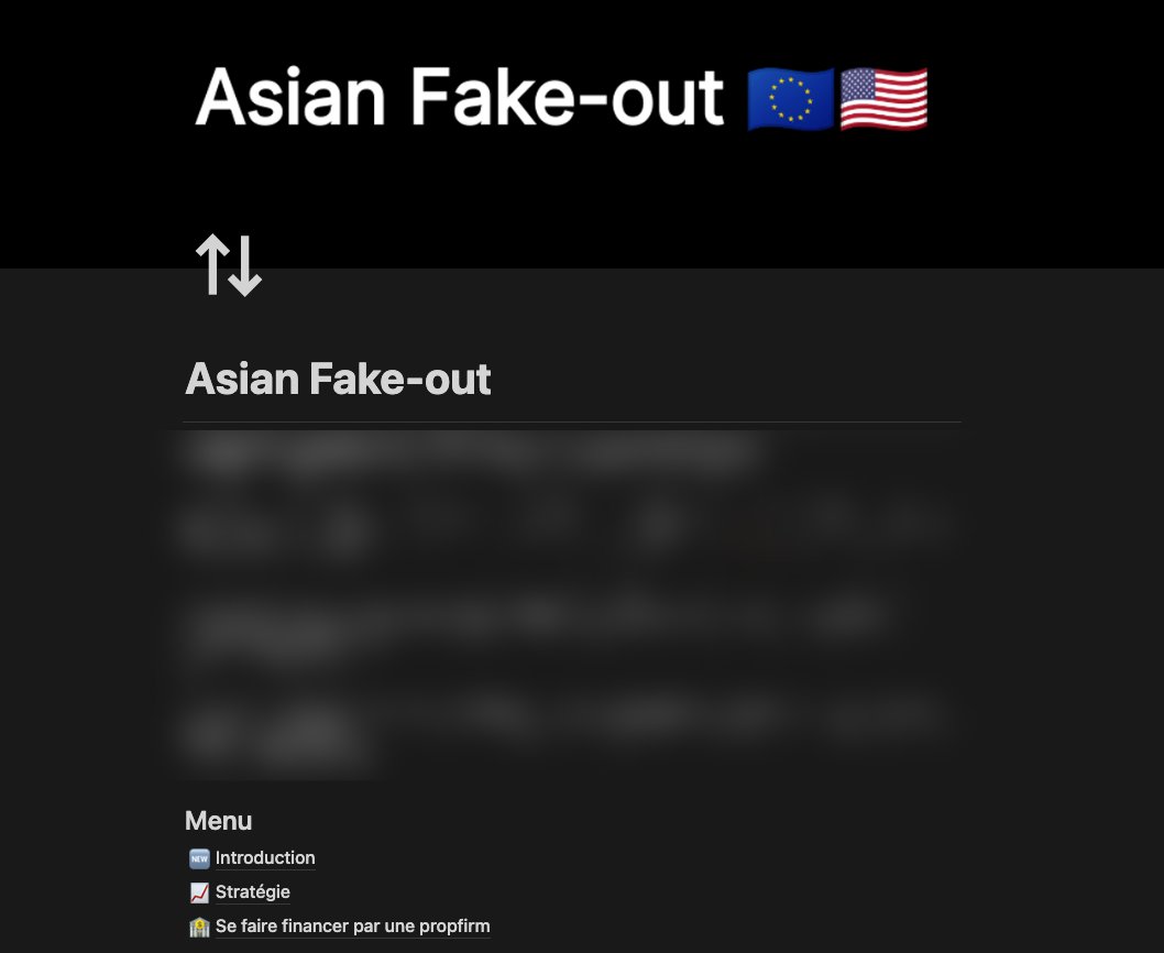 Hugo_npl's tweet image. L’Asian fake-out ↕️

Le seul système de trading qu'il te faut pour devenir un trader rentable !  

ll est exclusivement réservé aux membres de @financemoderne_

Pour recevoir gratuitement la formation en DM:
- Like et RT
- Commente “Asian”

(Tu dois me follow)