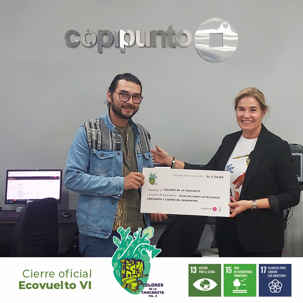 Luego de varios meses de trabajo en conjunto, damos por finalizado el 𝗘𝗰𝗼𝘃𝘂𝗲𝗹𝘁𝗼 𝗩𝗜 donde estuvimos apoyando al Proyecto de Interés Cultural denominado "Colores de la Chacarita". ☺ Ver más en: copipunto.com/programa-ecovu…