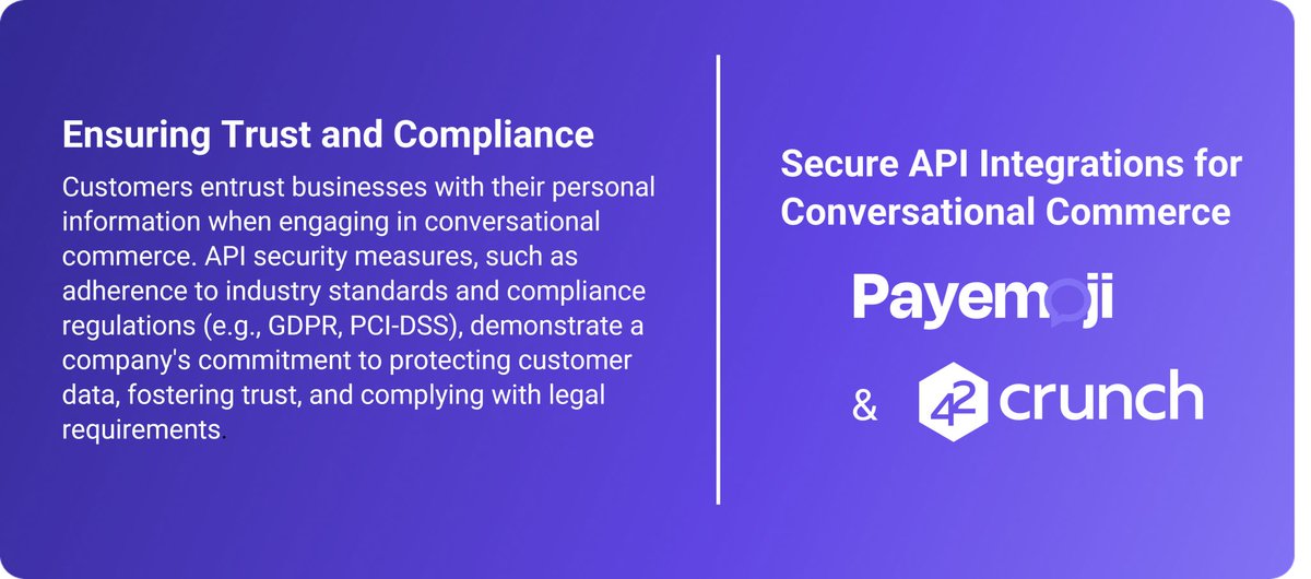 payemoji's tweet image. Securing Conversational Commerce integrations is critical to ensuring trust and compliance.
payemoji.com/payemoji-partn…
#Payemoji #42crunch #secureapi #conversationalcommerce #omnichannelmessaging #security #whatsappbusiness
