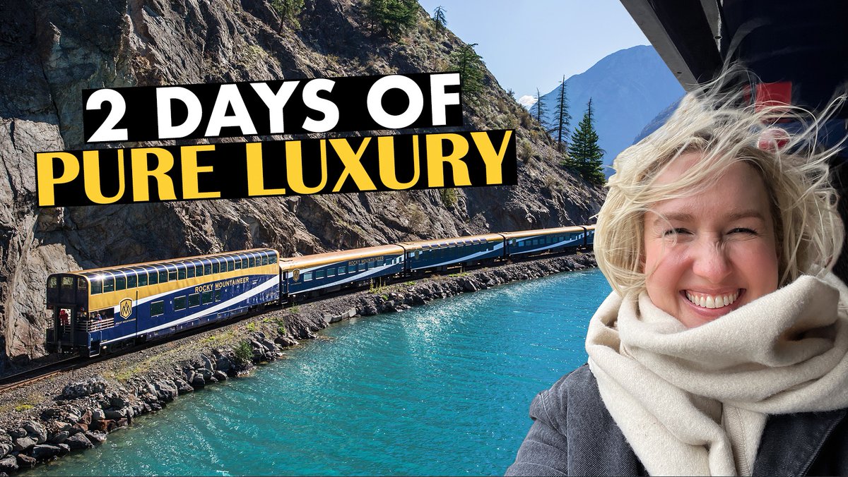 Join us for 2 spectacular days aboard the Rocky Mountaineer, Canada's MOST LUXURIOUS train!

Only travelling during daylight hours, with meals prepared by on-board chefs, and a panoramic glass dome, <a href="/rmountaineer/">Rocky Mountaineer</a> is no ordinary train journey. 

Video here: bit.ly/rockymountaine…