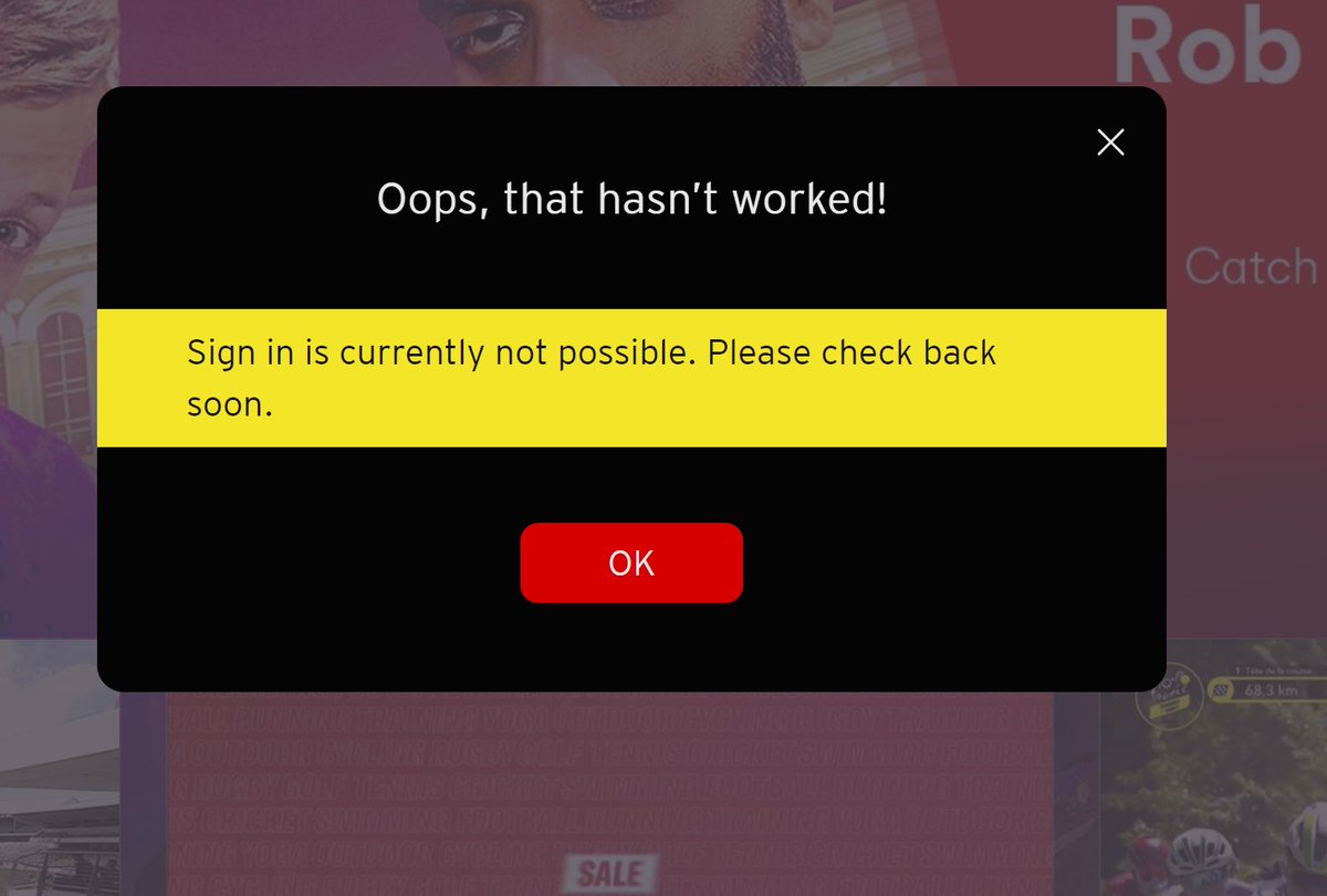 Oliversweb's tweet photo. @virginmedia This is what happens on the website and something similar on the mobile app. I have reinstalled the mobile app but still the same issue. Plus it happens on my wifes phone as well. https://t.co/UBSAvXoTxS