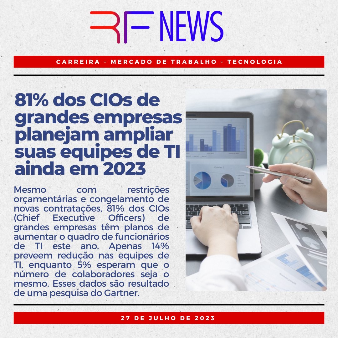recrutify's tweet photo. Apesar disso, muitos enfrentaram obstáculos na admissão devido às condições respiratórias. Vamos em frente, juntos rumo ao futuro digital! 💪💻

Fonte: Convergência Digital

#Recrutify #RecrutamentoTI #Tecnologia #Gartner #CIOs #Inovação #EquipeTI #TransformaçãoDigital https://t.co/vNHTqiZYEU