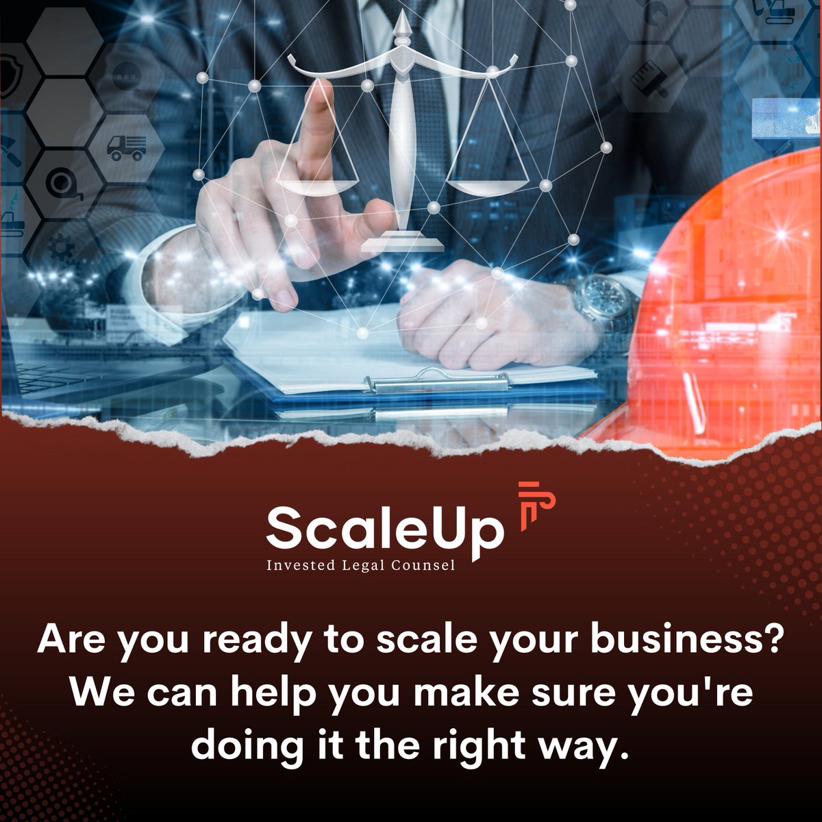 We are your trusted partners in growth, ensuring every step is taken the right way. 

#LegalSolutions #StartupSuccess #StartupSupport #LegalServices #LegalExperts #ScaleupLegal #LegalGuidance #BusinessSuccess #ScaleYourBusiness