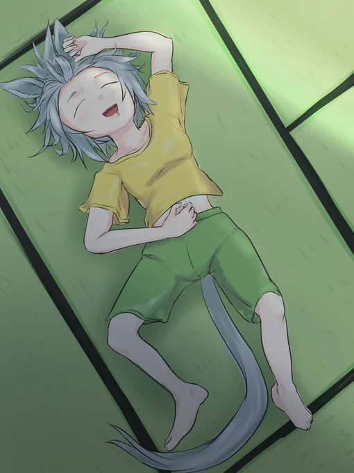 #ゆう犬ワンドロテーマ「睡眠」すやすやセイちゃん 
