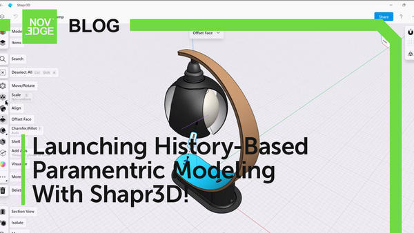 Novedge's tweet image. History-Based Parametric Modeling is a game changer for 3D modeling software! #parametricmodeling #3ddesign #3dmodeling #3dprinitng ow.ly/srGE50PmGvi