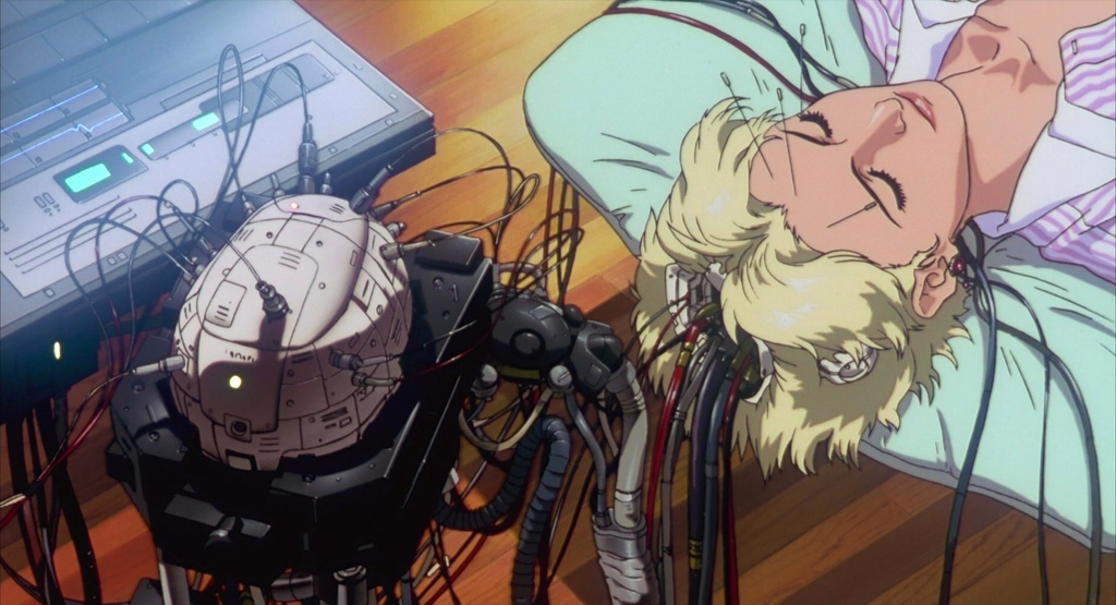 Metrograph's tweet photo. GHOST IN THE SHELL (Mamoru Oshii, 1995). https://t.co/1UUH0GnZSc