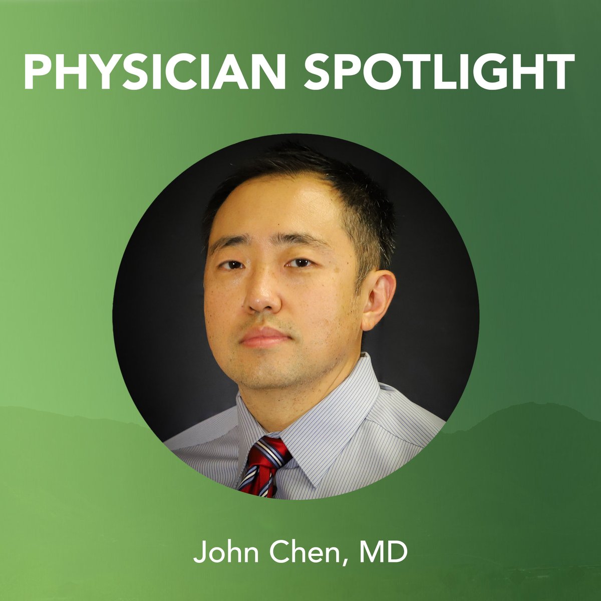 TucsonOrtho's tweet photo. Today, our #PhysicianSpotlight is on John Chen, MD. Dr. Chen is board-certified in Anesthesiology and Pain Management and helps patients with a variety of pain conditions, such as sciatica, arthritis, neuropathy, spinal stenosis, and degenerative disc disease. https://t.co/W4GURzszgL