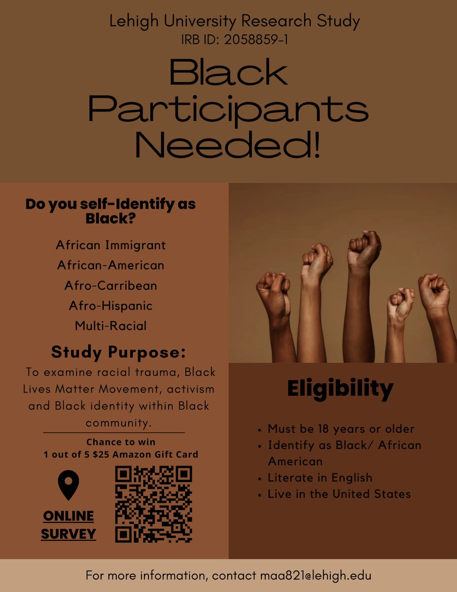 Thank you so much for retweeting this study! After sharing it last week, we received many, many more responses. *The study is STILL OPEN for participation* now bc we had to update a measure. Endlessly grateful -vanesa &amp; marsha