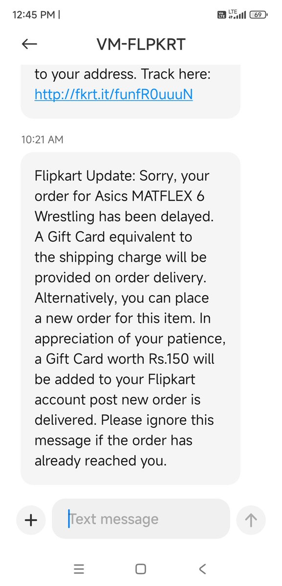 <a href="/nch1915/">National Consumer Helpline</a> <a href="/flipkartsupport/">FlipkartSupport</a> <a href="/BandBajaateRaho/">BBR - Amplifying Consumer Voice</a> Now <a href="/flipkartsupport/">FlipkartSupport</a> trying to give me freebies to hide the real issue,i.e. not delivering my order on time and after that they cancelled without any prior notice. Why you cancel my order? I need that order on same price + compensate value(700₹)  50/day charge for No delivery.