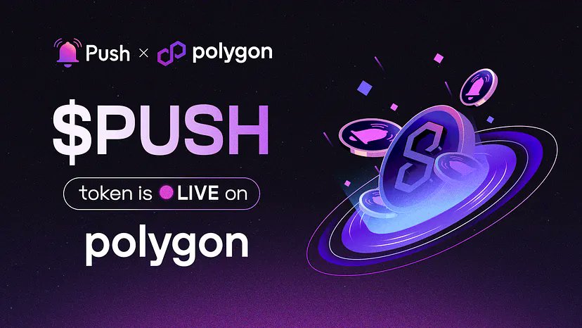 dexvraio's tweet photo. ⚡️ @Pushprotocol $PUSH token is now LIVE on @0xPolygon and @QuickswapDEX
⚡️ In combination with the newfound utility #Pushv2 introduced to the $PUSH token (via incentivized chats and fee pool staking) — they’re now enhancing the $PUSH token’s utility even further by bringing the $PUSH token to #Polygon.
🔽VISIT
https://t.co/13pkBep6mm