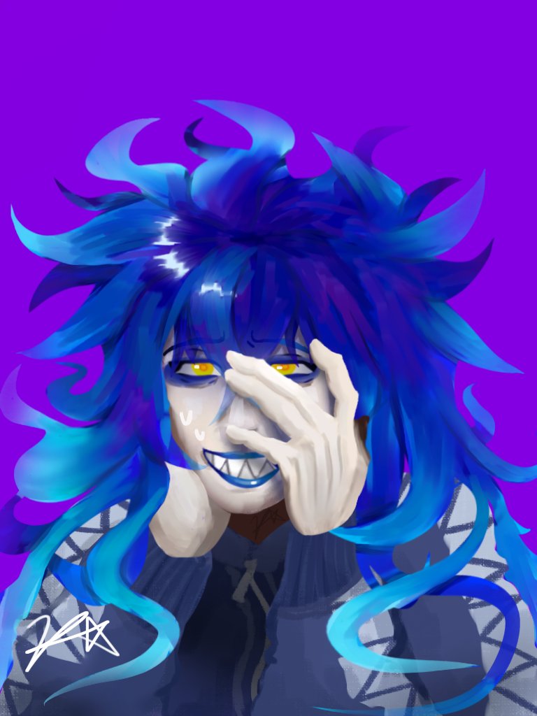 Semi-realistic Idia can't hurt you, he isn't real!
Semi-realistic Idia:

#twistedwonderland #twstプラス