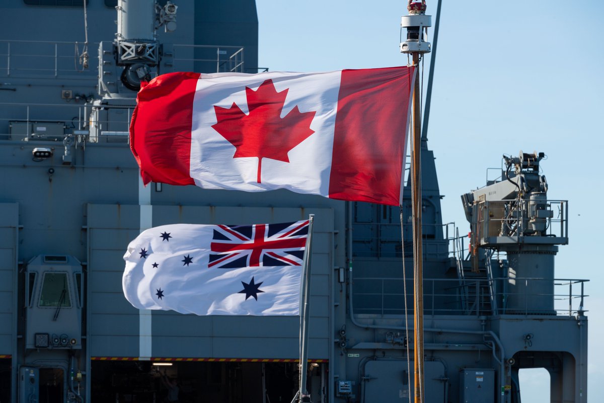 COIC_CJOC's tweet photo. L’ex #TalismanSabre23 a débuté cette fin de semaine! #NCSMMontreal participe à l’ex, ainsi que des membres des #FAC sur le terrain en #Australie. La participation du 🇨🇦 renforce les liens avec nos alliés+partenaires et contribue à renforcer et à sécuriser l’Indo-Pacifique. https://t.co/K7iiu6lEWP