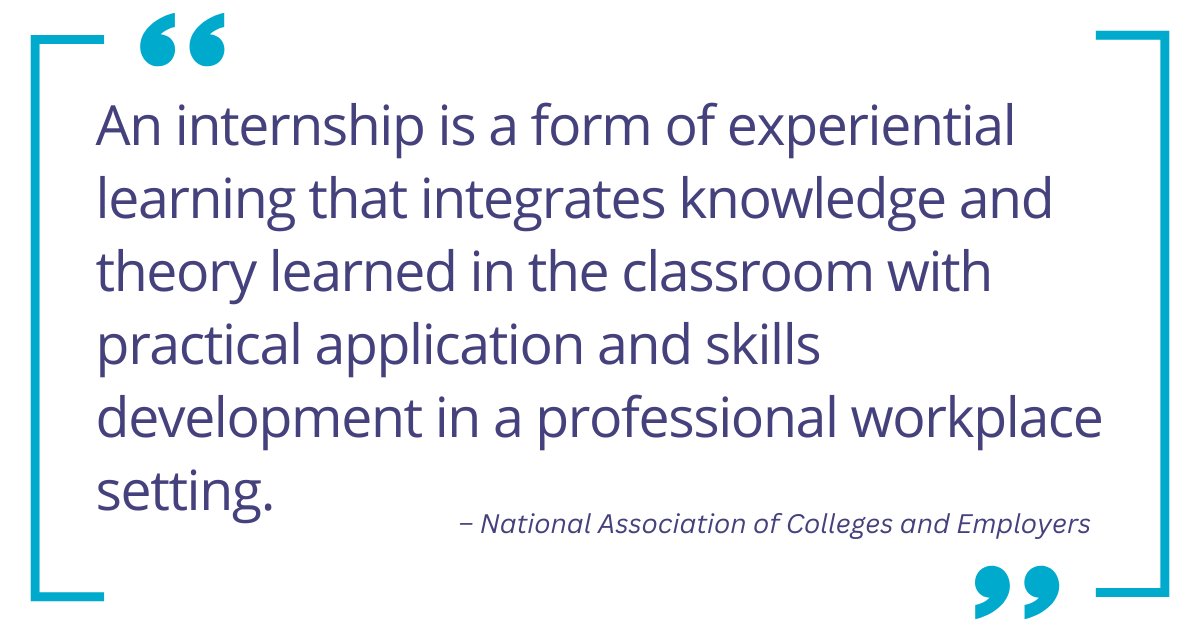 NACEOrg's tweet photo. 1. #NationalInternDay is celebrated on the last Thursday of July and is an opportunity for employers to acknowledge the hard work their interns did over the summer and thank them. It's also a great time to highlight just how valuable internships are, especially if they’re paid. https://t.co/WpY05GMYFz