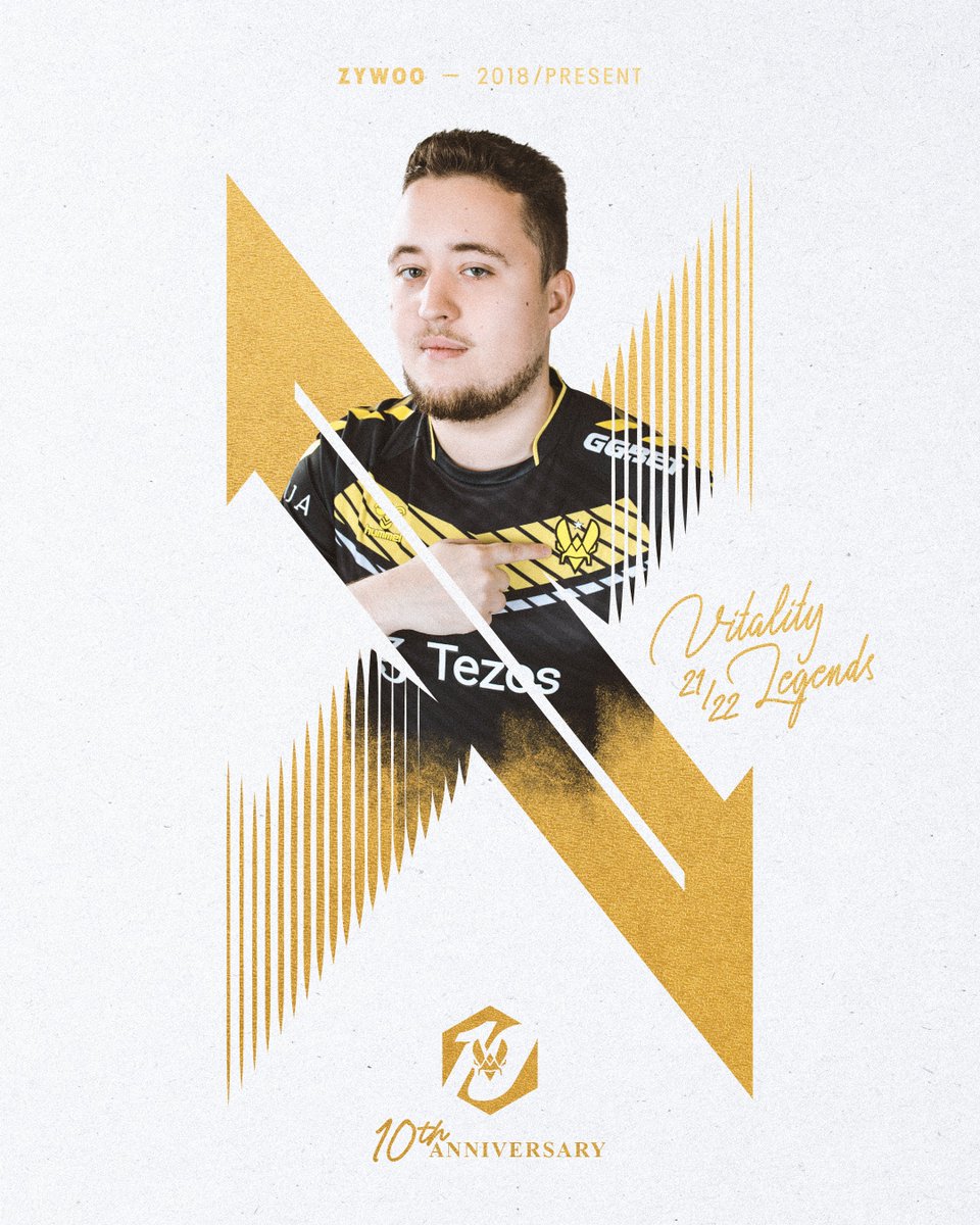 TeamVitality's tweet image. From Zidane in 1998 to ZywOo in 2018.

Mathieu you are now synonymous with Team Vitality, and a key part of the legacy surrounding our club. Your unique skills and warm personality make you someone incredibly dear to our heart. 

@ZywOo, you are a Team Vitality Legend. 21/22