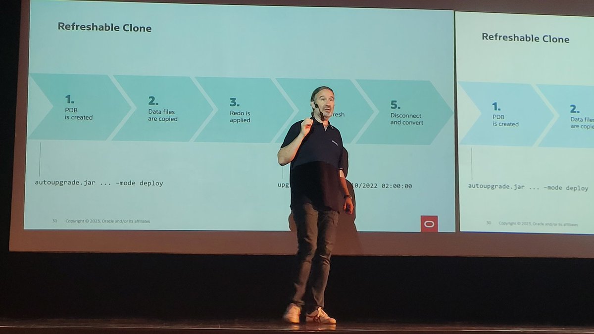 rahul_bhosale_'s tweet image. Thank you so much @MikeDietrichDE for that inspiring and informative presentation! Your expertise in AutoUpgrade 2.0 really shone through, and I appreciate the way you conveyed complex ideas in such a clear and engaging manner. @AIOUG @aioug_pune #OCYatra2023 #PuneChapter