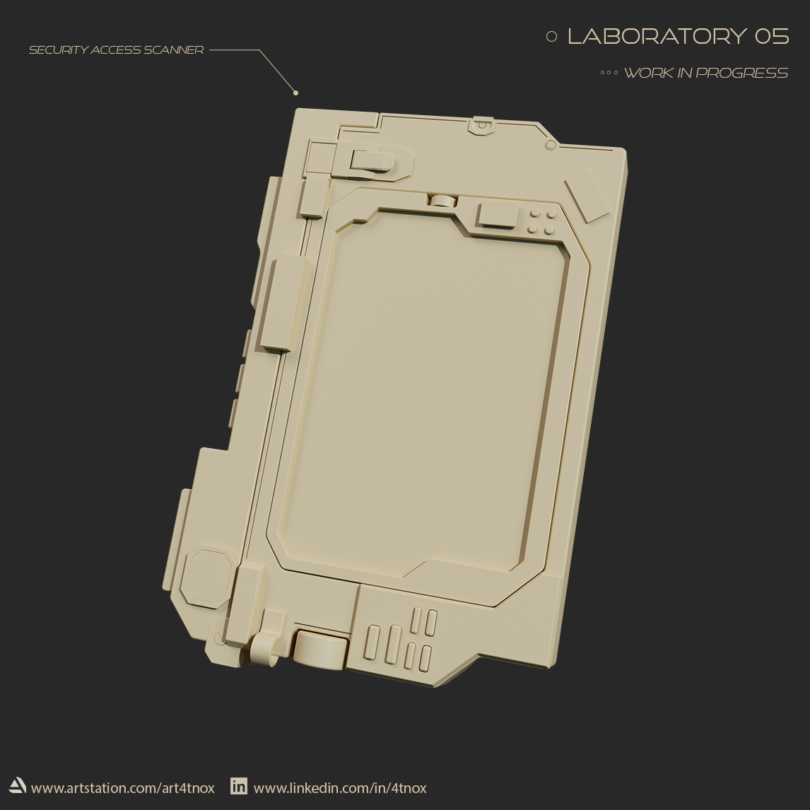 4tnoxCG's tweet photo. Access granted ?
Based on Rubble Studio's #GameConceptArt for Project Corvus: Abyss Walker. I took the device's screen to be used as a security access terminal for my building
 
See you on the next one !

#3d #3dart #cgi #Hardsurface #maya #arnold #3DModeling #DigitalArt https://t.co/RdfuXHyr0T