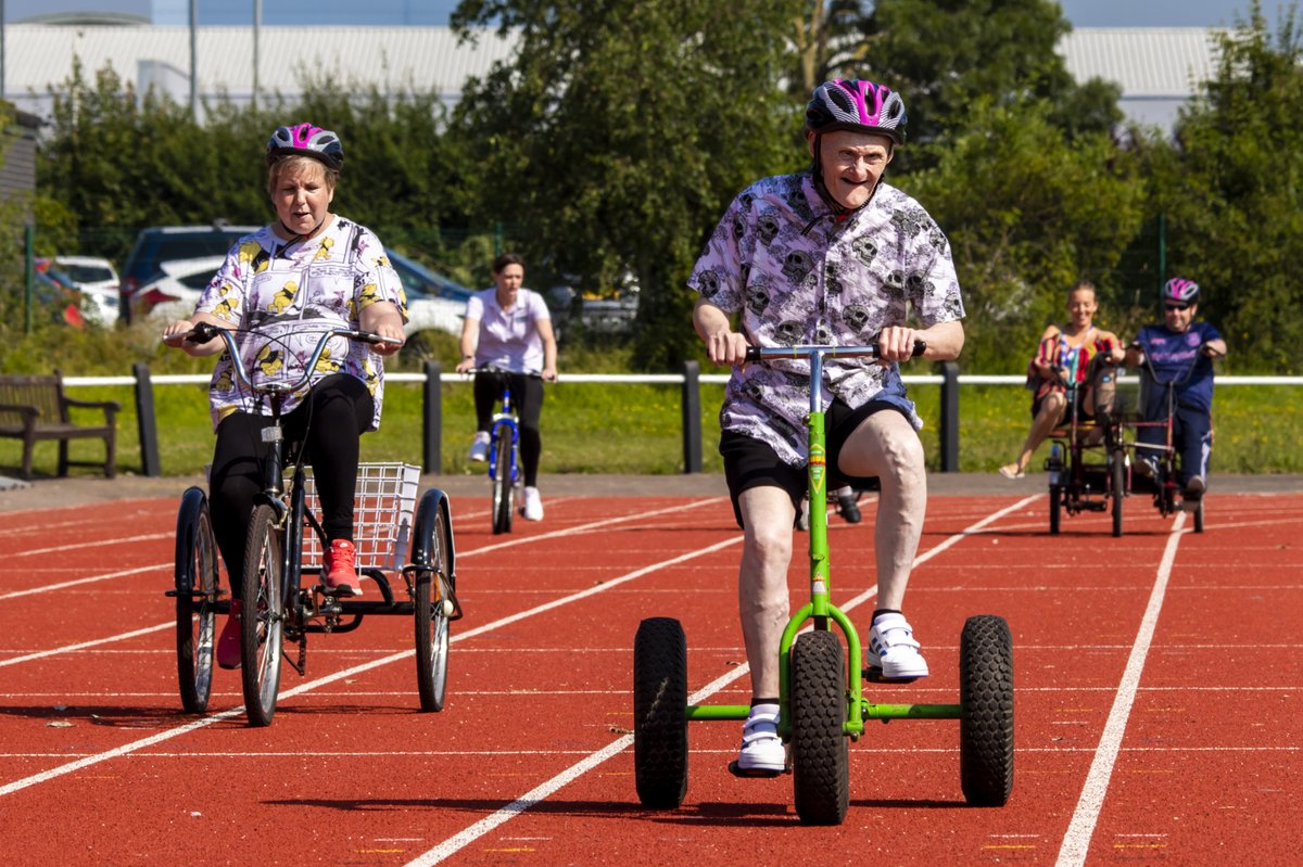sportforconf's tweet photo. Great news! This week our therapeutic cycling sessions  returned to @BasildonSV thanks to funding from @Sport_England @BasildonCouncil @EveryoneActive  @CyclingUK_EEng 🙏

Read more about our adaptive cycling sessions - https://t.co/8PZzt19Pqq

#InclusiveCycling #AdaptiveCycling https://t.co/6JhOZ7em5U