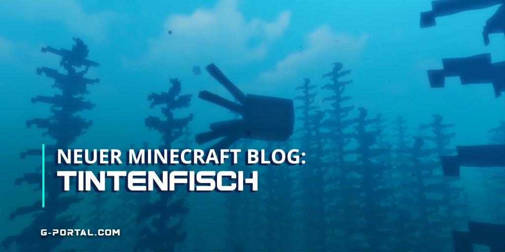 Wir alle wissen, dass Axolotls die besten Unterwasser-Mobs in #Minecraft sind, aber Tintenfische sind eigentlich auch ganz cool, vor allem wenn sie "shiny" sind. 🦑✨

👉 g-portal.com/de/blog/tinten…