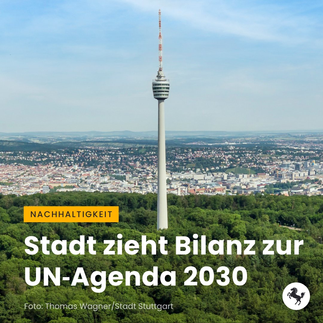Bilanz zur #UN-Agenda 2030: #Stuttgart setzt die 17 Nachhaltigkeitsziele der Vereinten Nationen um. Über die Entwicklungen informiert die Stadt alle zwei Jahre im #Bericht "Lebenswertes Stuttgart". #Daten und #Fakten zur #Nachhaltigkeit unter stuttgart.de/lebenswertes-s…