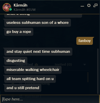 Haschi15's tweet photo. @RiotSupportDACH Wie siehts aus? Das dürfte doch für ne Pause auf dem Account ausreichen oder? Wenn man mit sowas durchkommen würde, könnte man ja denken @RlotGamesSupp hätte nichts dagegen, dass so geschrieben wird. https://t.co/JM53jcZJHy