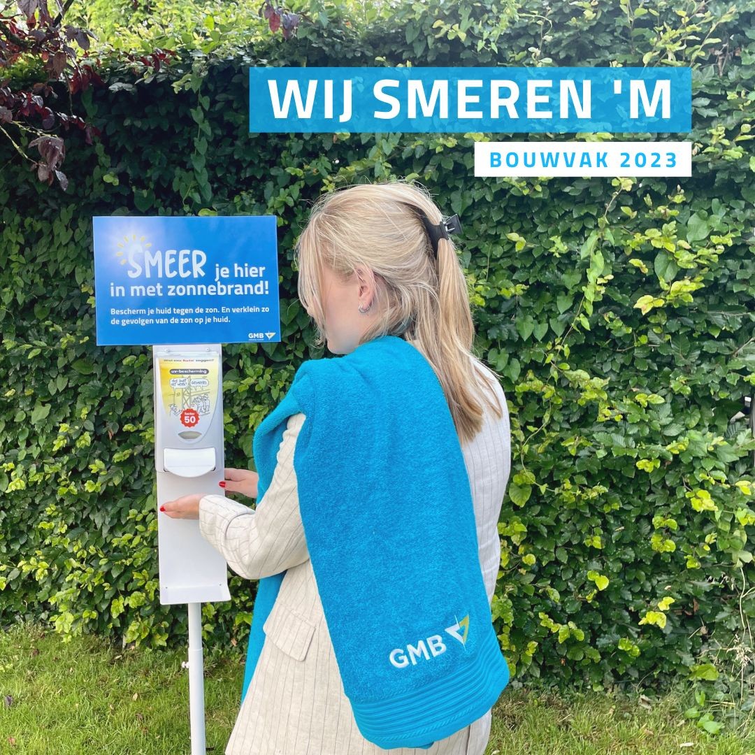 Wij smeren 'm de komende drie weken!😎

De bouwvak is begonnen. Van 28 juli tot en met 18 augustus zijn de meeste GMB'ers niet aan het werk. We ruilen onze PBM’s tijdelijk in voor andere, smeerbare beschermingsmiddelen. 

Wij wensen iedereen een hele fijne (en veilige) zomer! 🌞