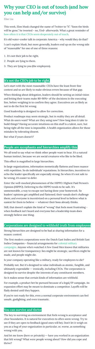 Why your CEO is out of touch (and how you can help and/or survive)