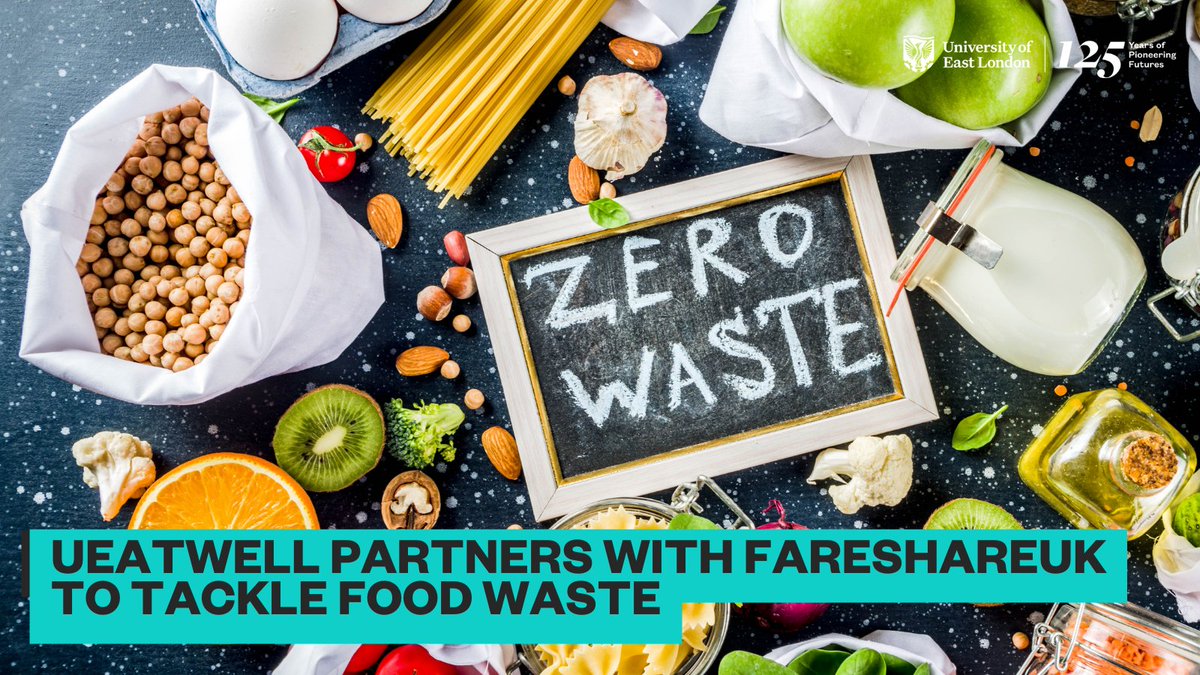 We're highlighting the brilliant work of @ueatwell and @FareShareUK teaming up to fight hunger and tackle food waste 💪🌱

Join us every Thursday at 9.45 pm at The Edge Restaurant at Docklands to collect your free food!

Learn more 👇 instagram.com/ueatwell/ #UELSustainability