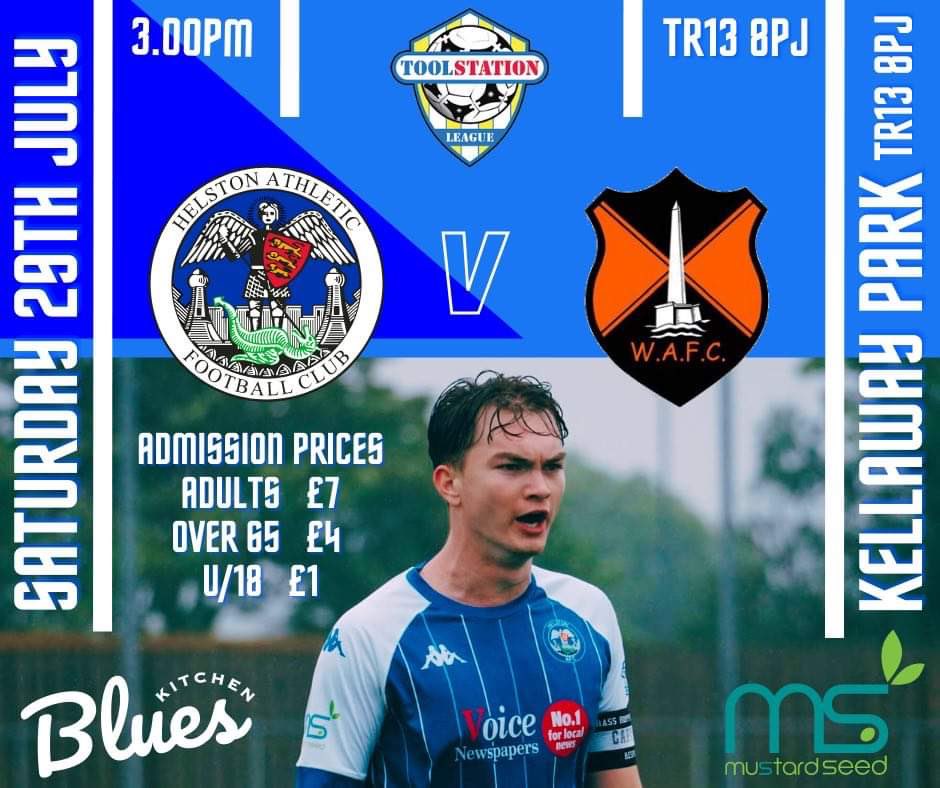 48 HOURS UNTIL…….

the @TSWesternLeague 23/24 season gets underway. 

<a href="/helstonafc/">Helston Athletic FC</a> look forward to hosting <a href="/Wellington_AFC/">Wellington AFC</a>.

Please be sure to join us as we look to get things started with an opening day win.

<a href="/swsportsnews/">South West Sports News</a> <a href="/Cornishfootball/">Dave Deacon</a> <a href="/BBCCornwall/">BBC Cornwall</a> <a href="/sportscornwall/">Cornwall Sports Media</a>