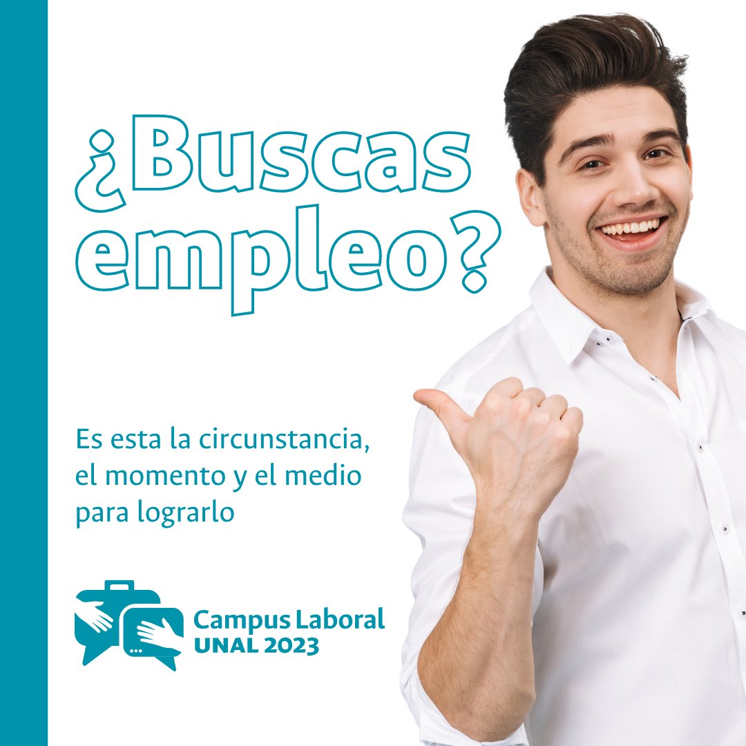 EgresadosUN_Nal's tweet image. 📣  Se acerca el Campus Laboral UNAL 2023 -Del 10 al 13 de agosto ¡Inscríbete ya, no te lo pierdas! 👉  bit.ly/CampuslaboralU… 

#SomosEmpleabilidad #SomosEgresados #SomosEgresadas #SomosUNAL #ExperienciasUNAL