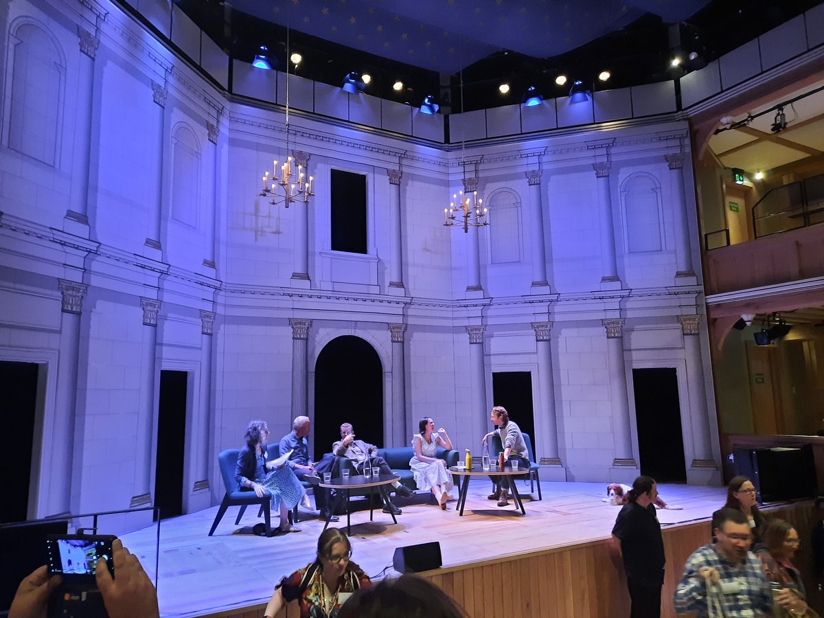BSA_Conference's tweet photo. We're so excited to be at @ShakespeareNP for our plenary roundtable! https://t.co/OXy2q31g7c