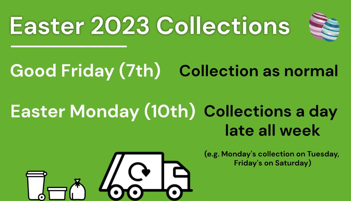 orloville's tweet photo. Good Friday is this coming week - see your revised collection dates here. https://t.co/GZjq1Xo9SK