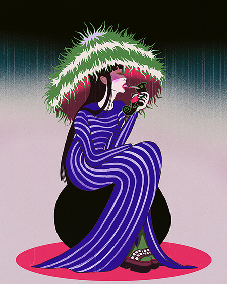 itschaulikeciao's tweet photo. Hi 🐳 I'm Chau, illustrator and devout soft drink consumer. I enjoy exploring cultural and female identity through a dreamlike lens (with a soft drink). Have a look at some of my spawn on my website https://t.co/6VYSJ0tmLg 
#illustrationart #PortfolioDay https://t.co/vQtH5phmdL