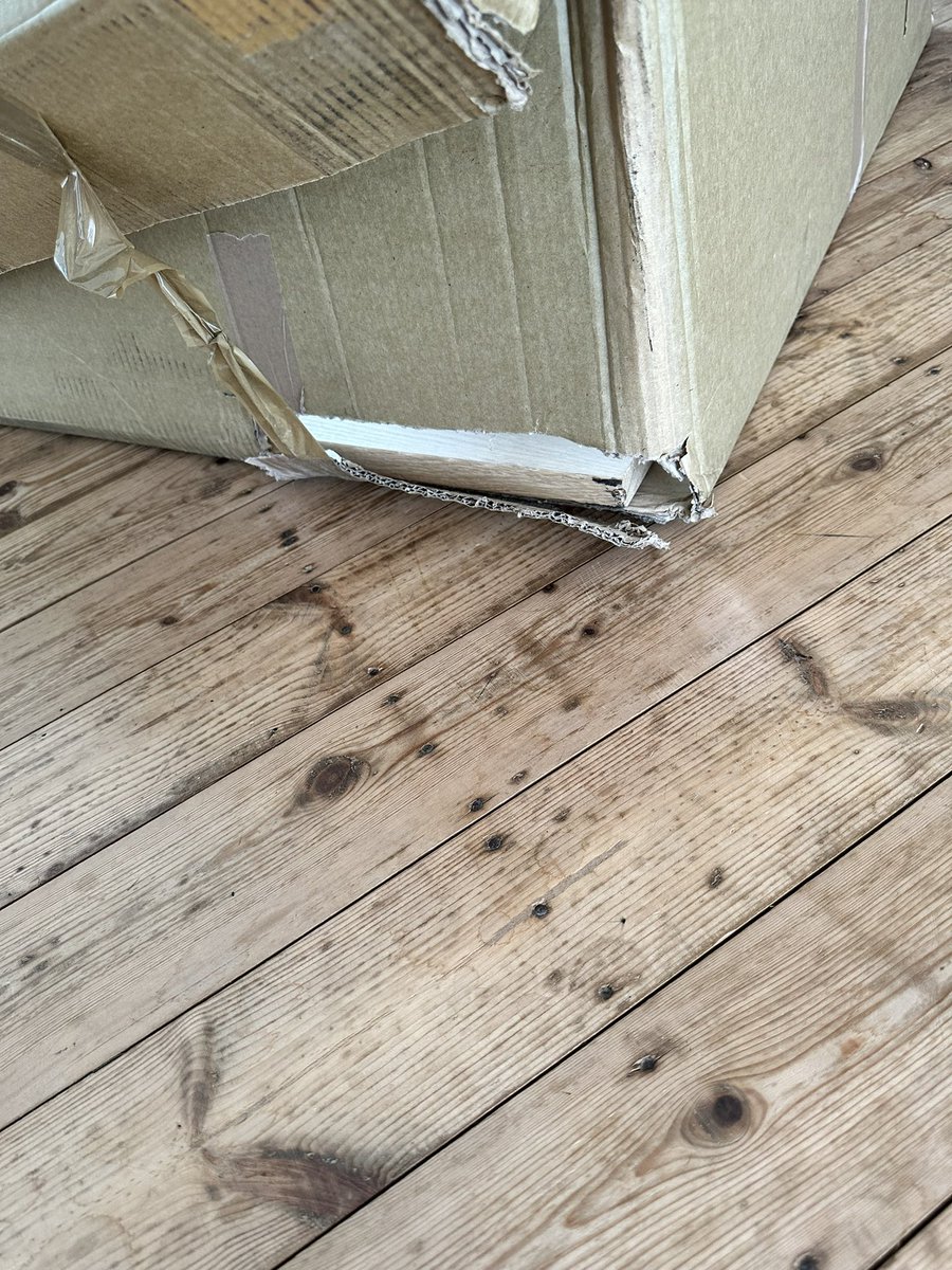 CescPitrolino's tweet photo. Some absolute disasterous workmanship on this @zarahome coffee table, ably assisted by @UPS delivering it with the delicacy of a heard of elephants. Fair to say it’s going back. https://t.co/BYmnY42Y5T
