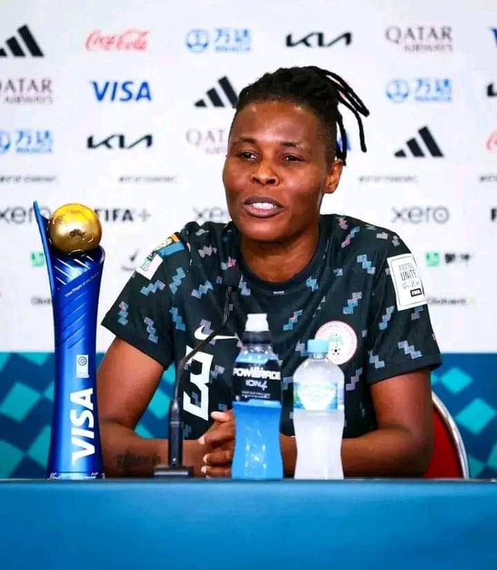 drenascapitaltv's tweet photo. Congratulations to Super Falcons for winning Australia 3-2 today #womenwor #WomensWorldCup #drenascapitaltv https://t.co/0a4L0hvcZL