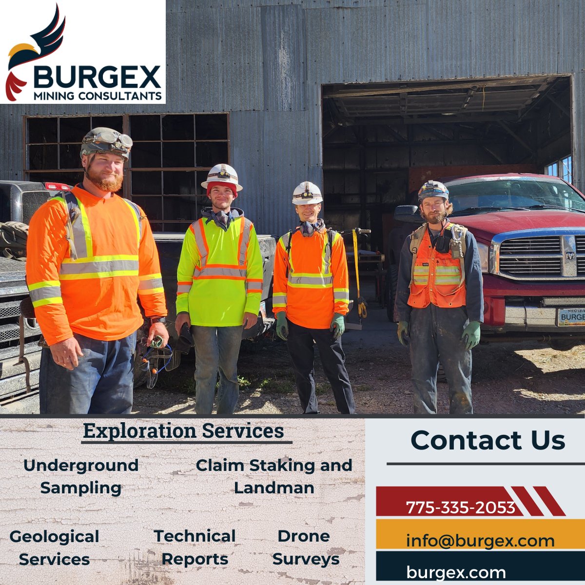MineConsulting's tweet photo. Need mineral exploration services? 

We can do that! Check out our service webpage here: https://t.co/hmxYwsTwpo

#mineralexploration #geology #miningclaims https://t.co/7Vumys567E