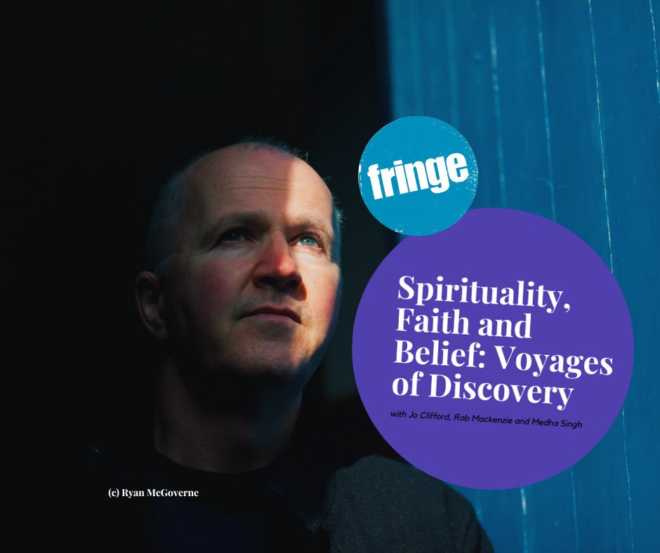 Poet & minister @RobAMackenzie1 performing in our @edfringe event Spirituality, Faith and Belief: Voyages of Discovery 📍 TUE 15 AUG 2023. Event & ticket info 👉🏽ow.ly/WNY750Pf5J4 @SacredArtsFest @medhawrites @uoedivinity @ByLeavesWeLive @JoCliffordPlays