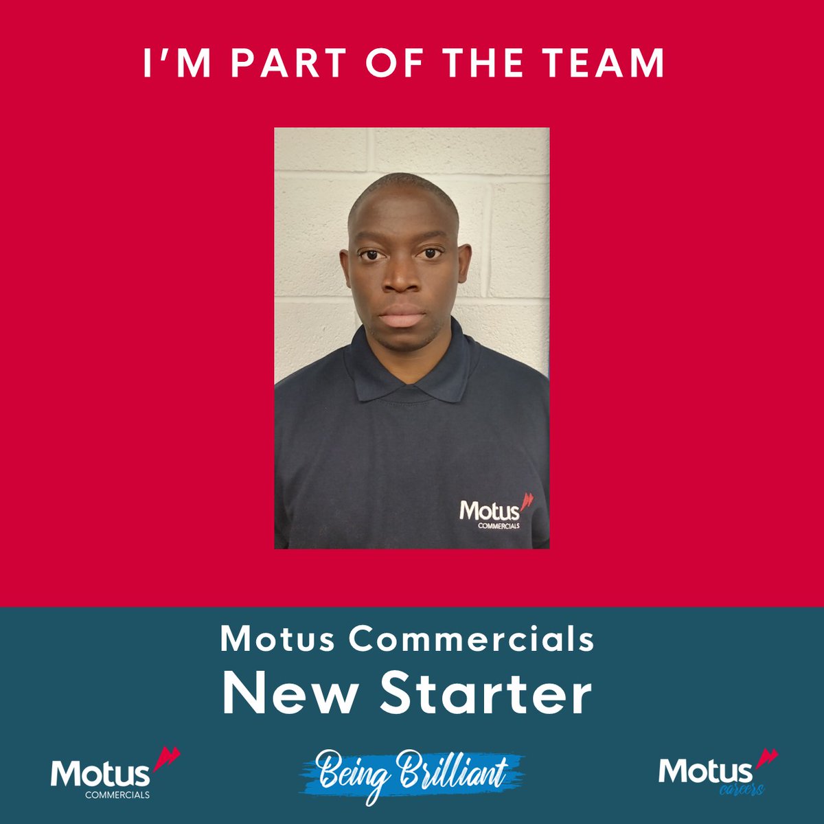 Welcome to the team, Daniel! 👋

Daniel recently joined our Oldham dealership as a Commercial Vehicle Technician. We're so glad to have you! 

Explore our opportunities➡️ loom.ly/wEaANwo

#NewStarter #Congratulations #Technician #MotusPeople #TeamMotus #MotusCommercials