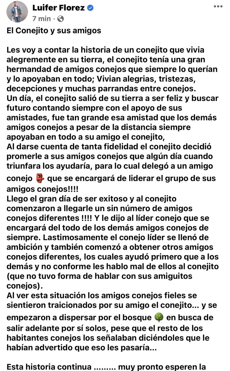 Los invito a leer esta historia