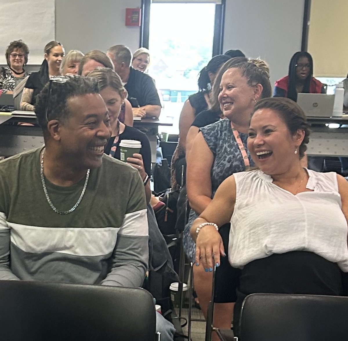 lpr63001's tweet photo. Colleagues that play together, stay together!   #ThisIsUSS preparing to do what we love together!

#WatchUsWork
#TeamIPS

@AleesiaLJohnson @Dr_MJackson1 
@LelaSimmons19 https://t.co/J59ObowENc