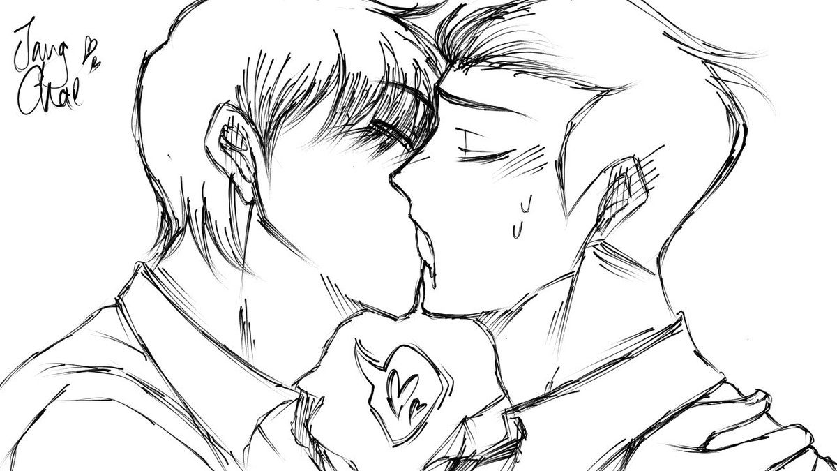 hitoshizz1315's tweet photo. Sketch vs finish!!!
And yes my man here got it right! #elijang x #warrenchae !!! Well It’s not like I dont like warren & sally but 🤭 this shit got me. Anyways Idk what to call this? #jangchae maybe, i like the sound of it :). #lookismfanart ! https://t.co/N6oKrCXpnw