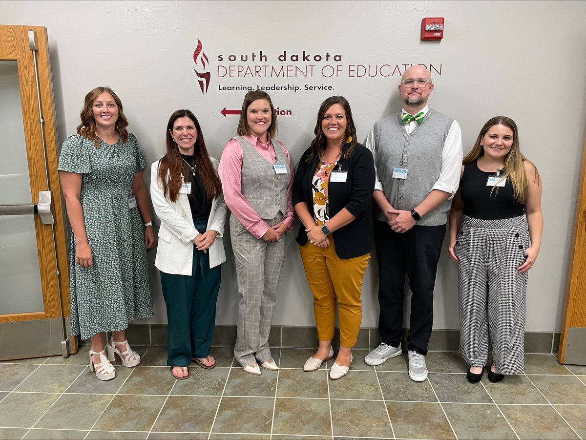 sddoe's tweet photo. The DOE is selecting the best of the best! 

Five outstanding SD educators met with the current Teacher of the Year in Pierre as the selection committee for the 2024 TotY got to know each candidate. https://t.co/u6GHmiz4CZ