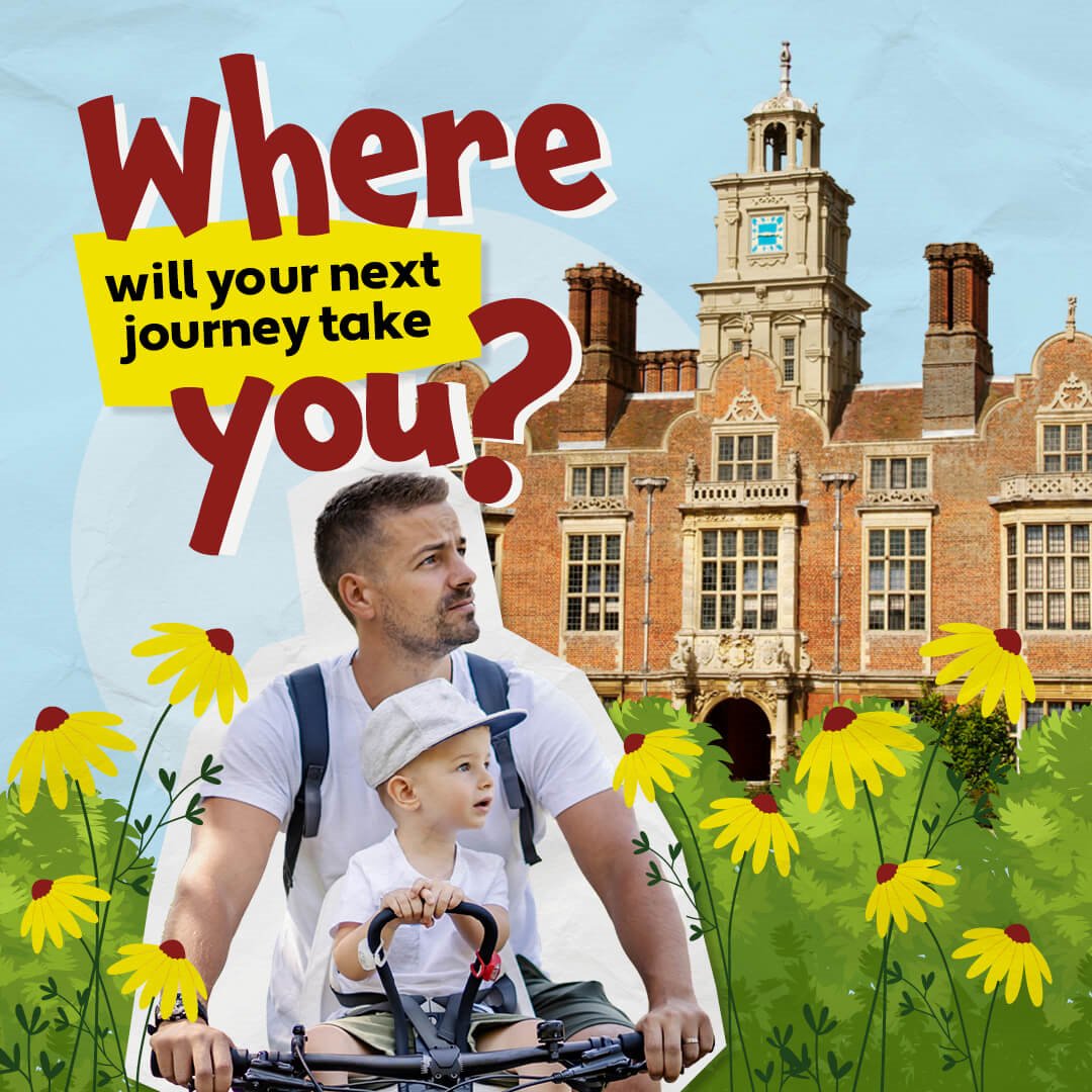 Get great deals on local Norfolk attractions when you travel by bus, bike or on foot 🎉

The Travel Norfolk Good Journey planner will help you find the easiest way to get from A to B this summer.

👉 travelnorfolk.co.uk/good-journey/

#TravelNorfolk