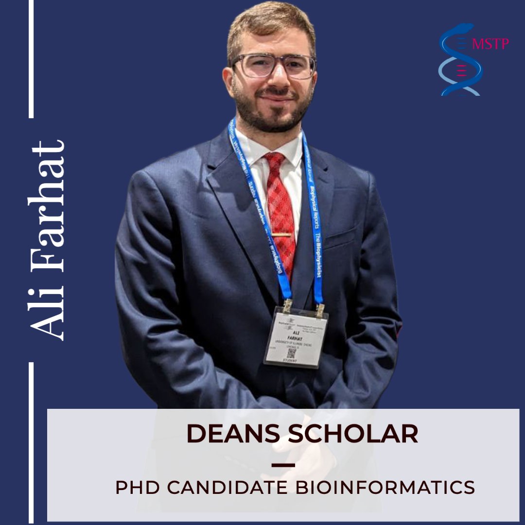 uicmstp's tweet photo. Congratulations to @alifarhat40  (G3) &amp; Chen Han (G3) on receiving the 2023 College of Medicine Dean's Scholar Award 🎉 https://t.co/azyGaQPePP