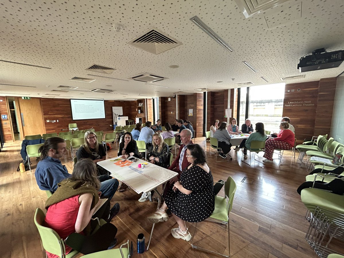 LEVERS project team hosting their 2nd workshop in <a href="/TLRHub/">Trinity Long Room Hub</a> Over the next 3 years, <a href="/LEVERS_IE/">LEVERS (Ireland)</a> _is tasked with establishing a national “Learning Venture” connecting stakeholders in Ireland related to #climatejustice @mairead_hurley