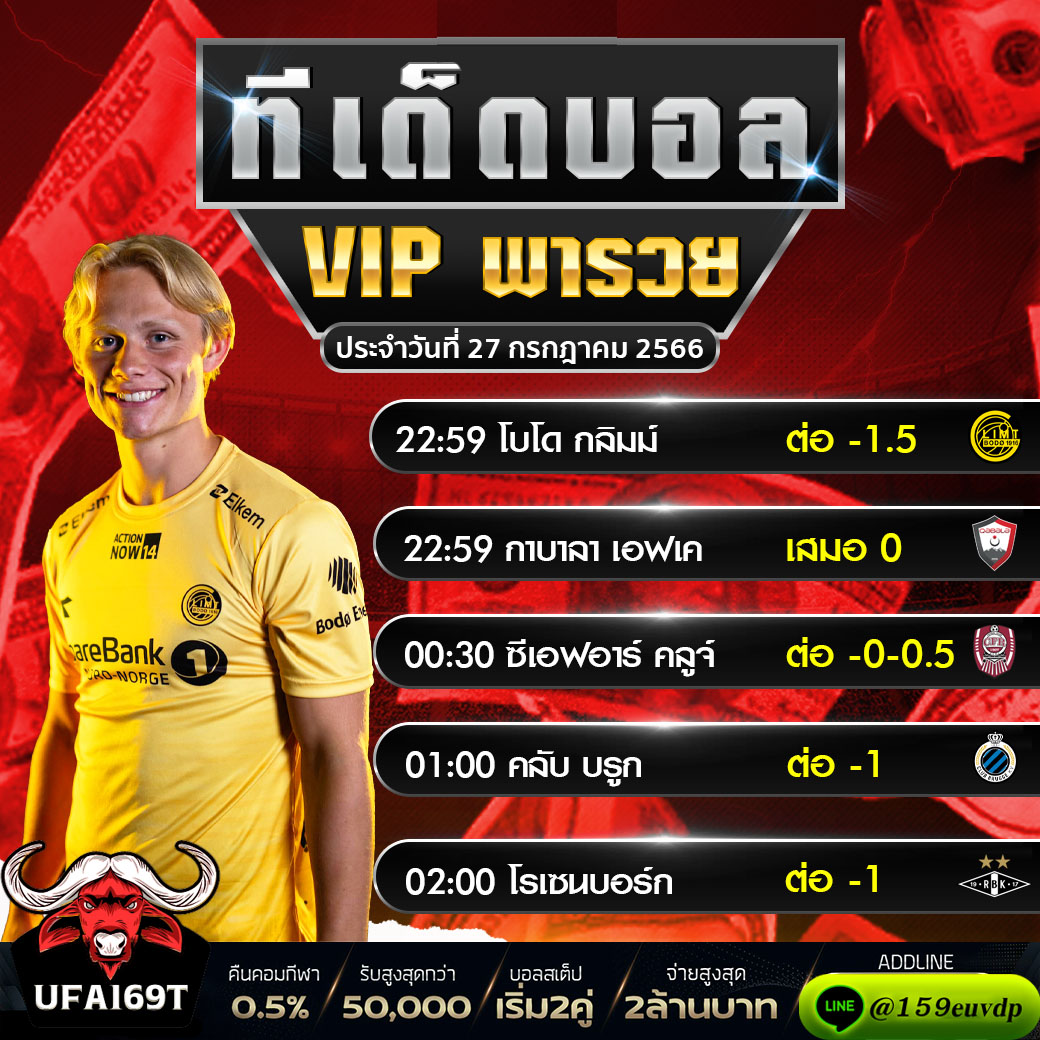 game2023169's tweet photo. ทีเด็ดบอล พารวย แม่นสุด
𝐋𝐈𝐍𝐄 🆔: @159euvdp
สมัครฟรีคลิ๊ก👉https://t.co/FMfKgKwRds
🥇มาตรฐานระดับสากล #ทีเด็ดบอลสด #บอลวันนี้ #อุ้มทวีพร #ธรรมศาสตร์จะไม่ทน  #ม็อบ27กรกฎา66 #ศิธา #เทยเที่ยวไทย #GulfKanawut #MGT2024xENGLOT #แทงบอล #แทงบอลสด #แทงบอลพรีเมียร์ลีก https://t.co/HJhB0wMWdd