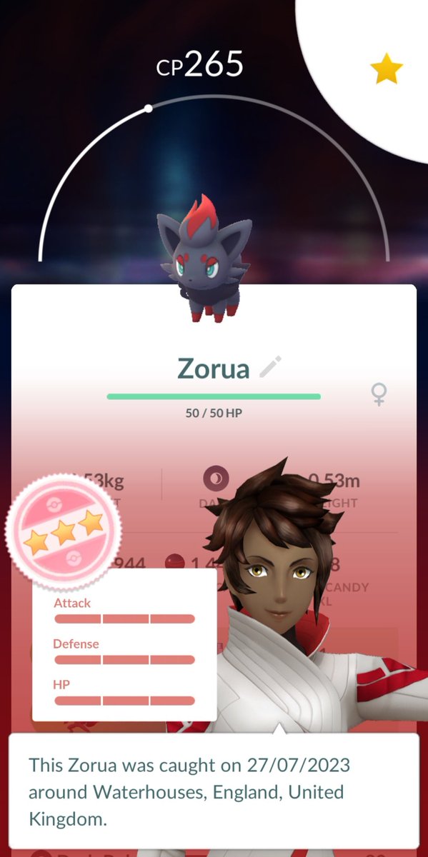 Danzobiggins50's tweet photo. OMG!! 😯 I CAN'T BELIEVE IT!
HUNDO WILD ZORUA! LETS GO!!! 💯💯
#Hundo #PokemonGO #PoGO #Pokemon #Zorua #Wildspawn #adventure #adventureweek https://t.co/serzJhVHJ7