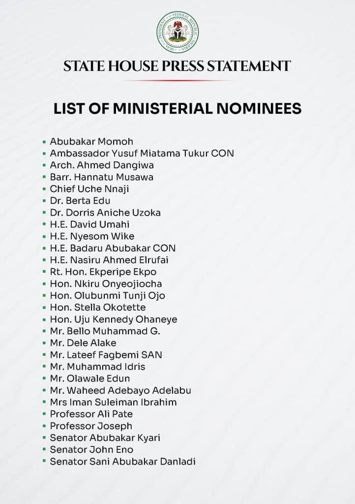 How is it possible <a href="/KwankwasoRM/">Rabiu Musa Kwankwaso</a> didn’t make it to the list

These is full of nepotism.